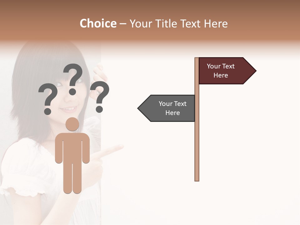 Space Message Copyspace PowerPoint Template