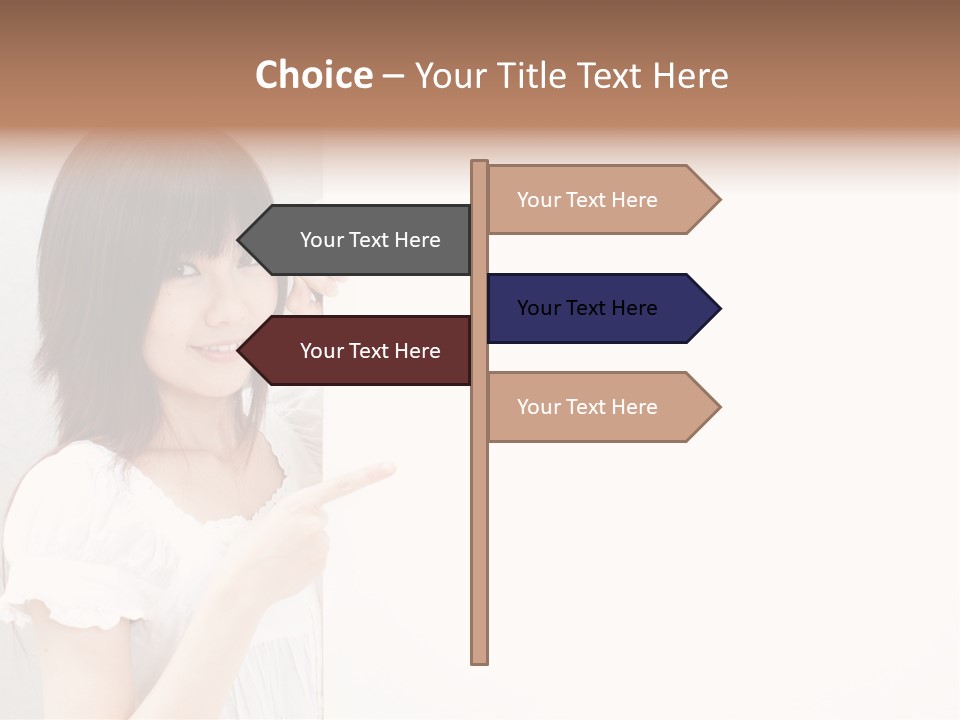Space Message Copyspace PowerPoint Template
