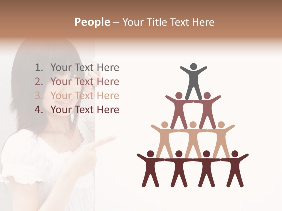 Space Message Copyspace PowerPoint Template