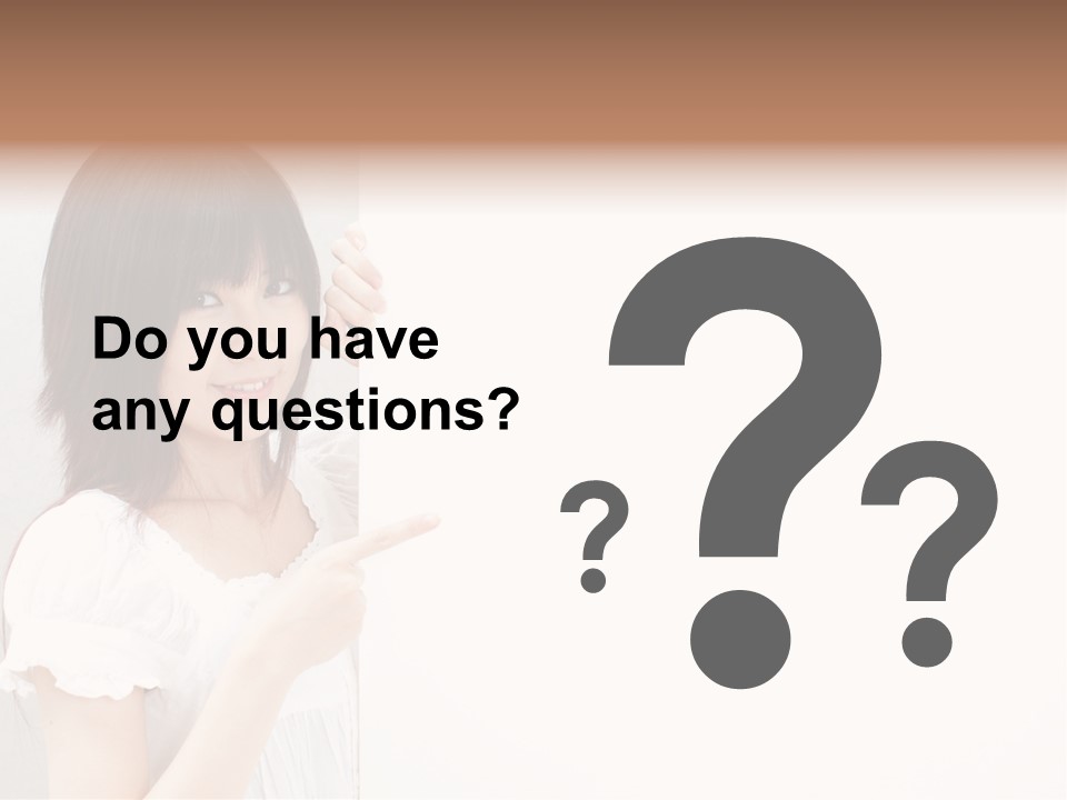 Space Message Copyspace PowerPoint Template