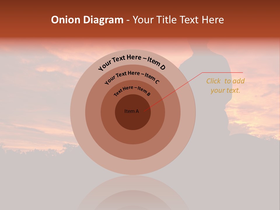 Cowboy Hat Countryside Color PowerPoint Template