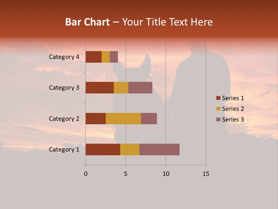 Cowboy Hat Countryside Color PowerPoint Template