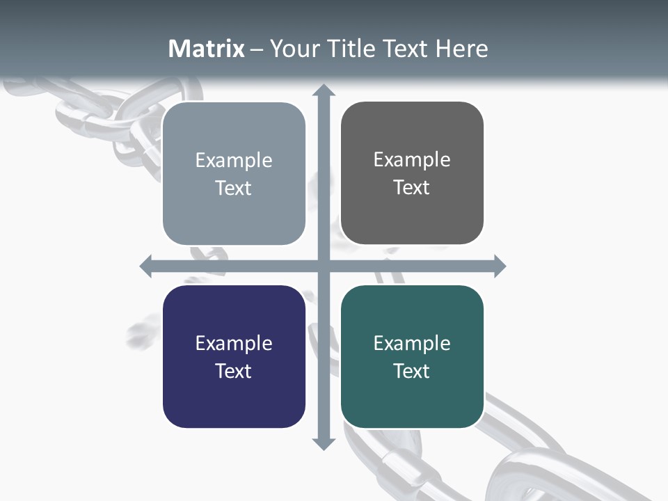 Ecurity Chain Eparation PowerPoint Template