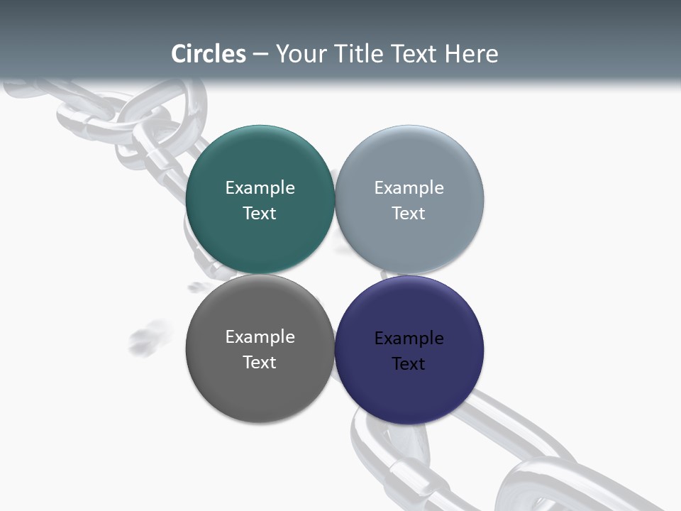 Ecurity Chain Eparation PowerPoint Template