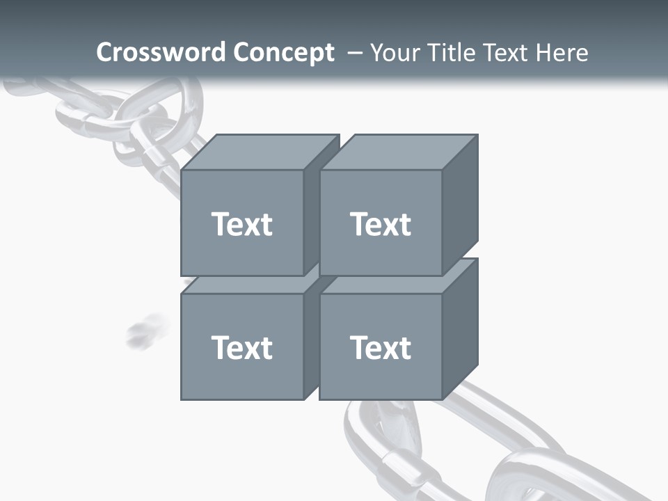 Ecurity Chain Eparation PowerPoint Template