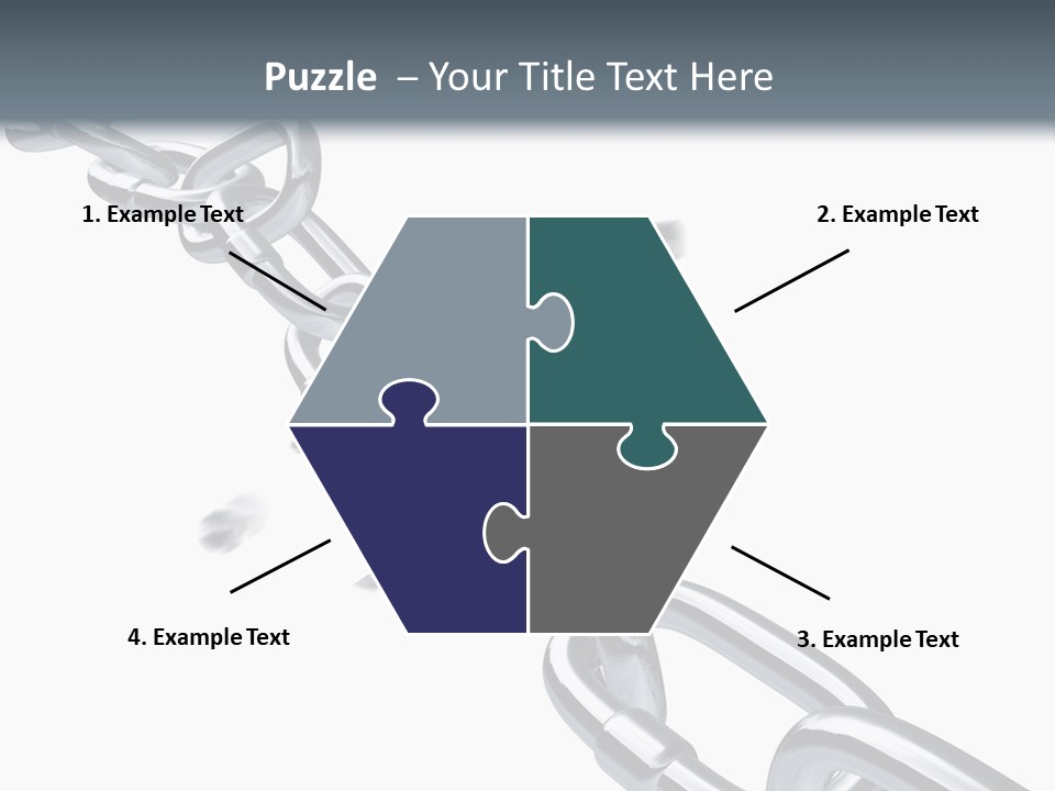 Ecurity Chain Eparation PowerPoint Template