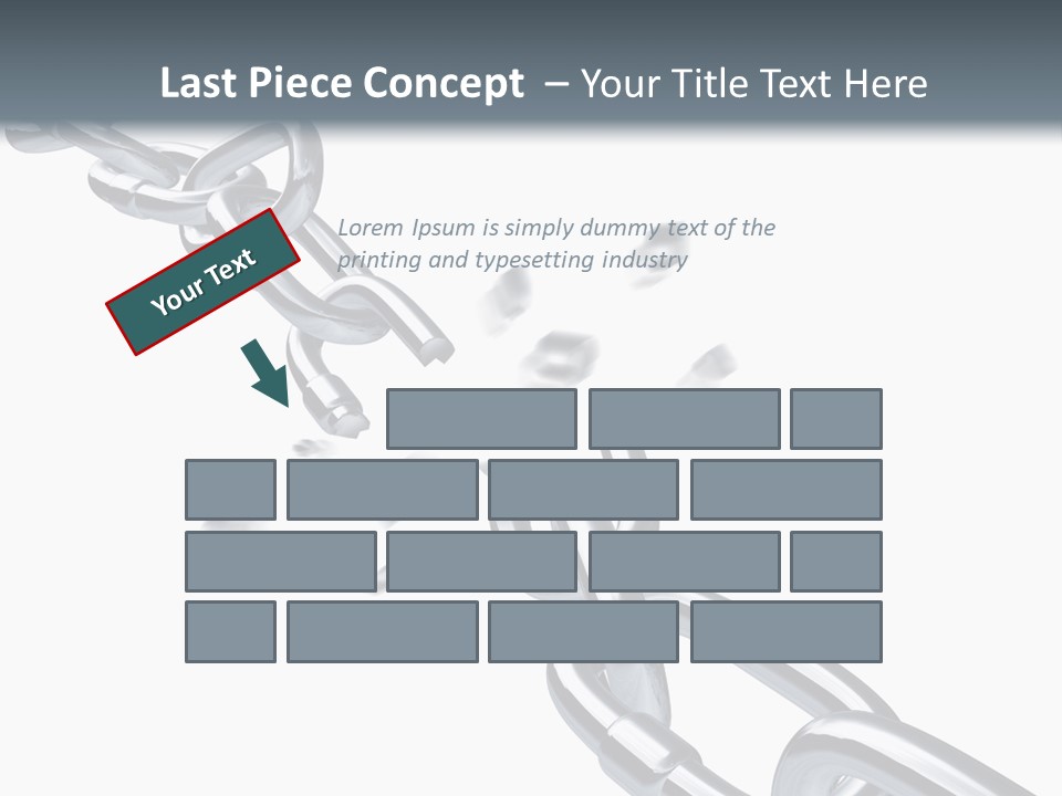 Ecurity Chain Eparation PowerPoint Template