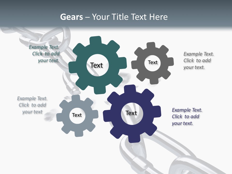 Ecurity Chain Eparation PowerPoint Template