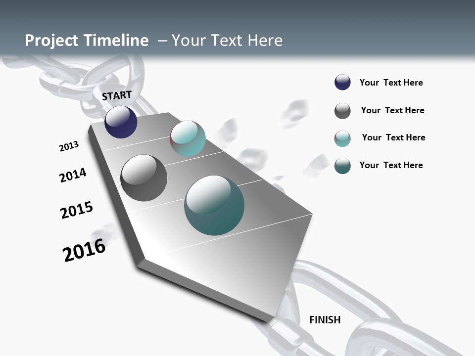 Ecurity Chain Eparation PowerPoint Template