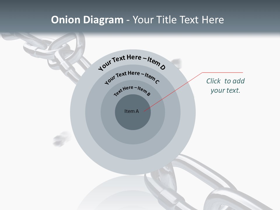 Ecurity Chain Eparation PowerPoint Template