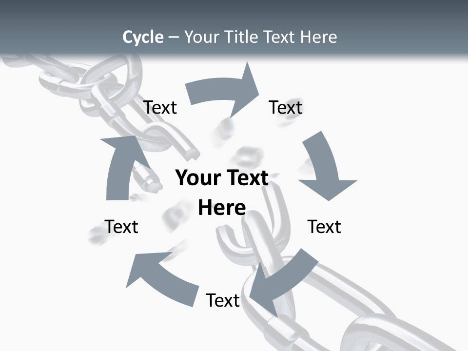 Ecurity Chain Eparation PowerPoint Template