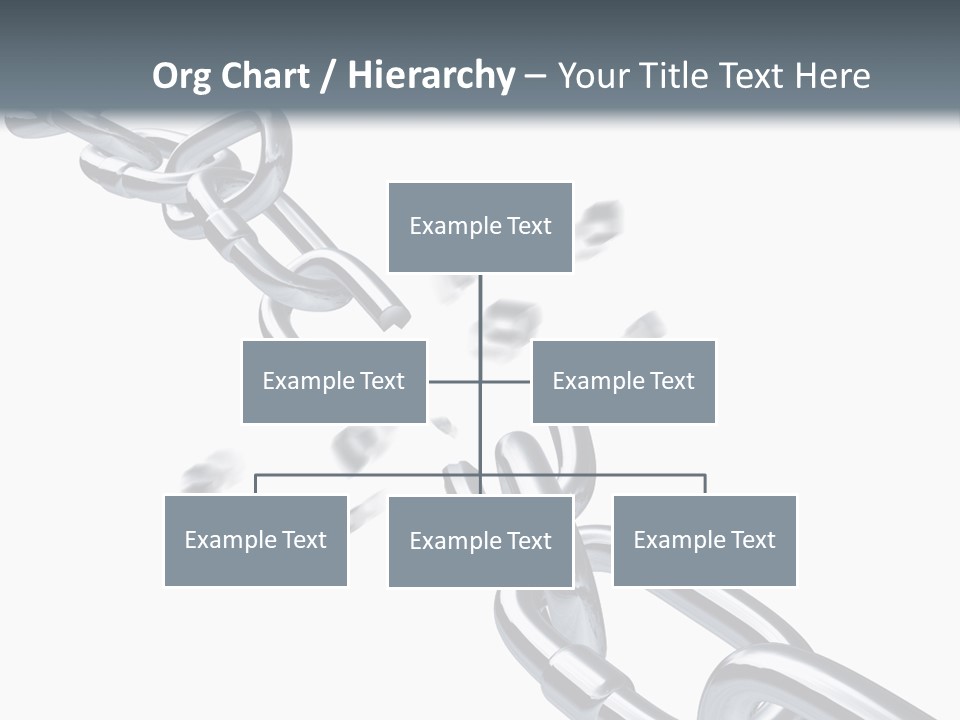 Ecurity Chain Eparation PowerPoint Template