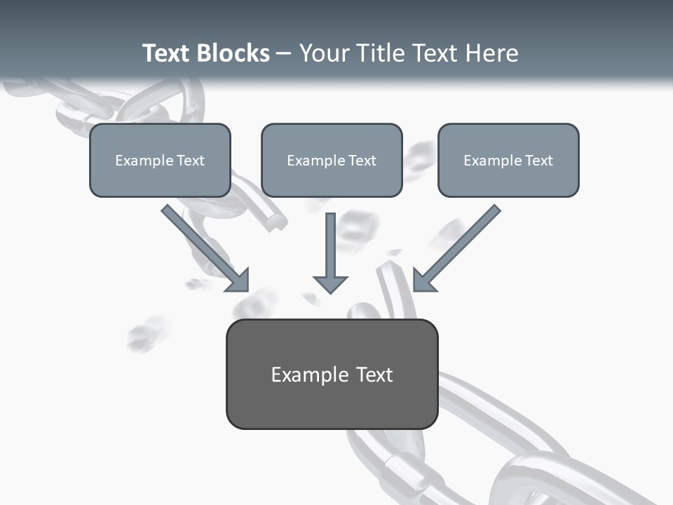 Ecurity Chain Eparation PowerPoint Template
