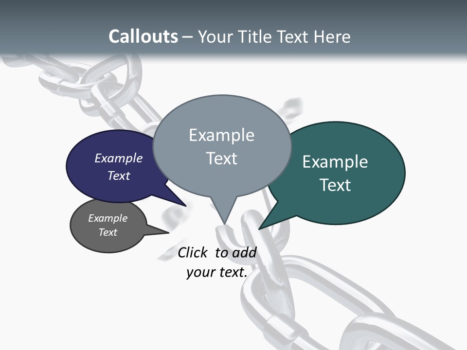 Ecurity Chain Eparation PowerPoint Template