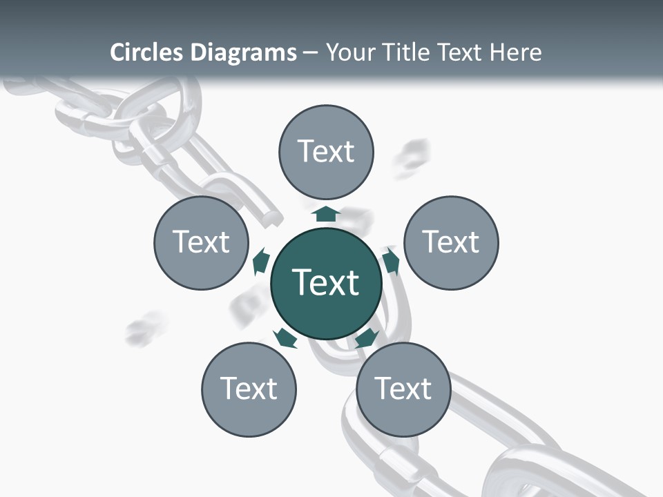 Ecurity Chain Eparation PowerPoint Template