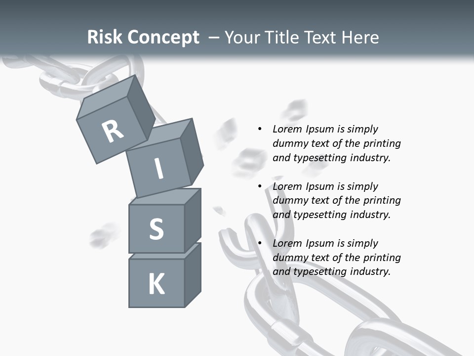 Ecurity Chain Eparation PowerPoint Template