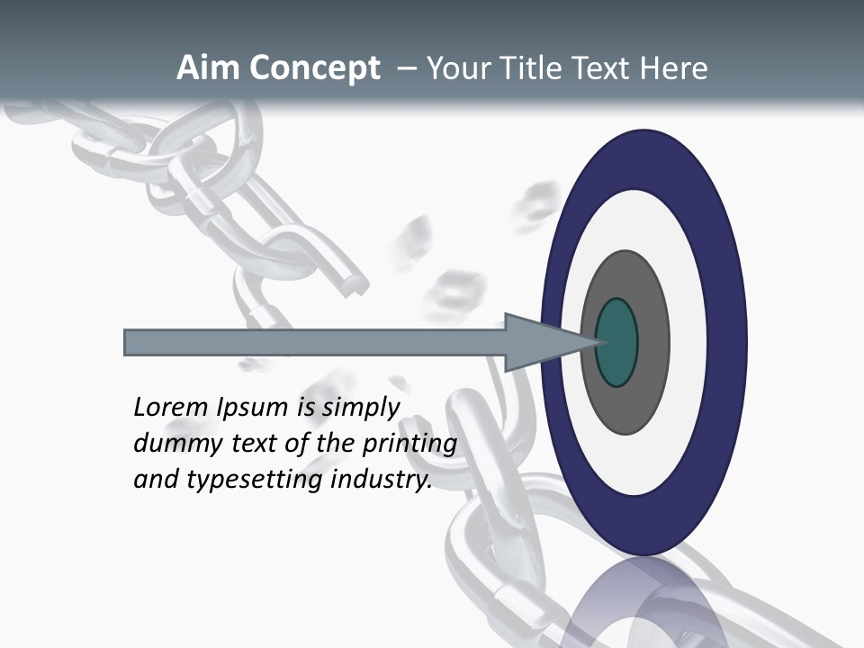 Ecurity Chain Eparation PowerPoint Template