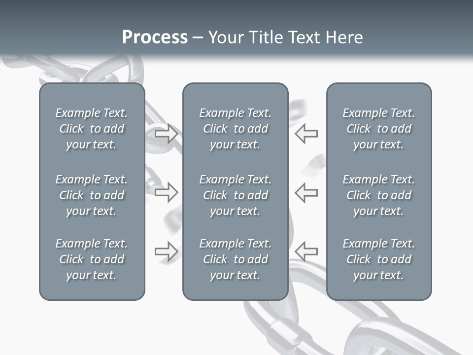 Ecurity Chain Eparation PowerPoint Template