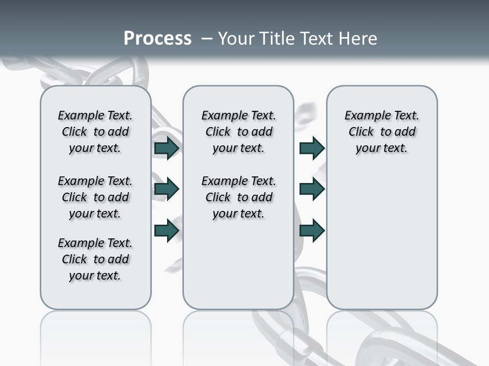Ecurity Chain Eparation PowerPoint Template