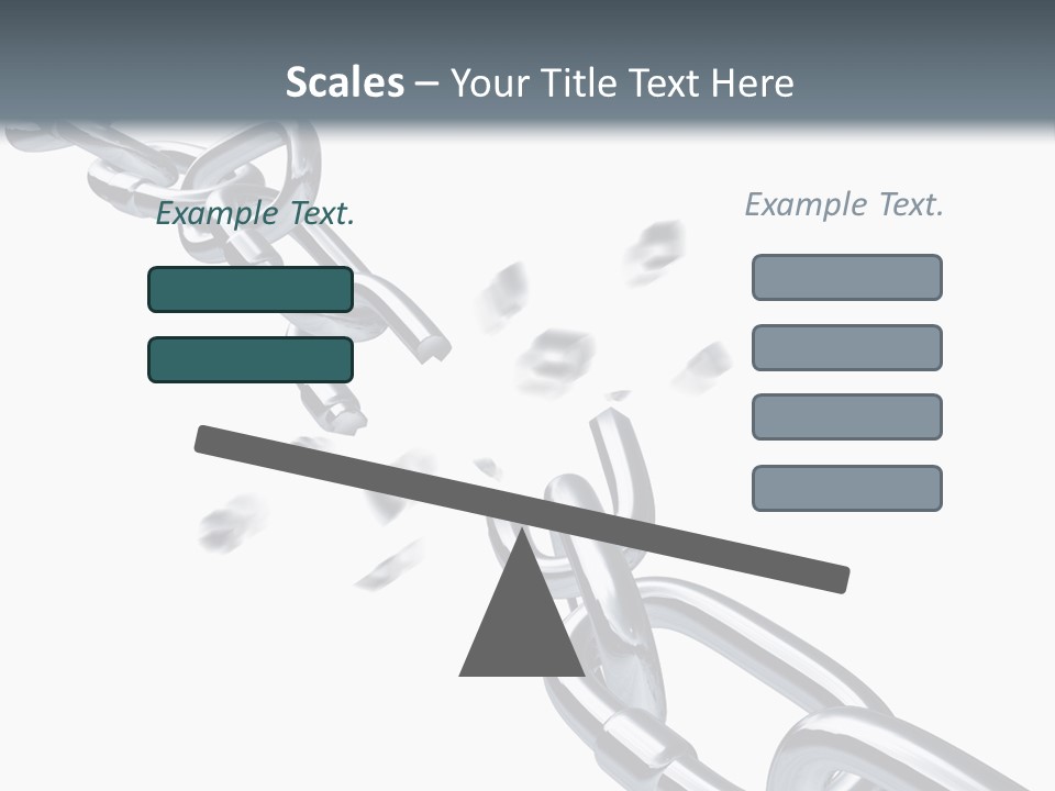 Ecurity Chain Eparation PowerPoint Template