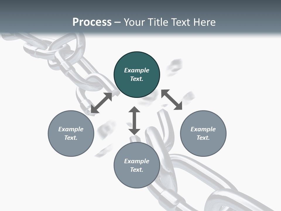 Ecurity Chain Eparation PowerPoint Template