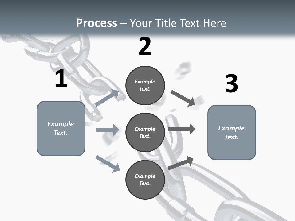 Ecurity Chain Eparation PowerPoint Template