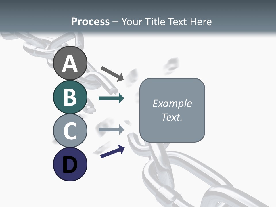 Ecurity Chain Eparation PowerPoint Template