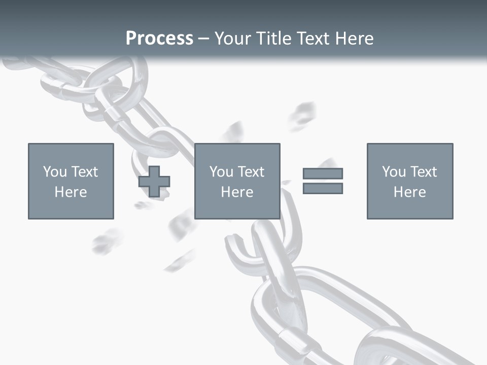 Ecurity Chain Eparation PowerPoint Template