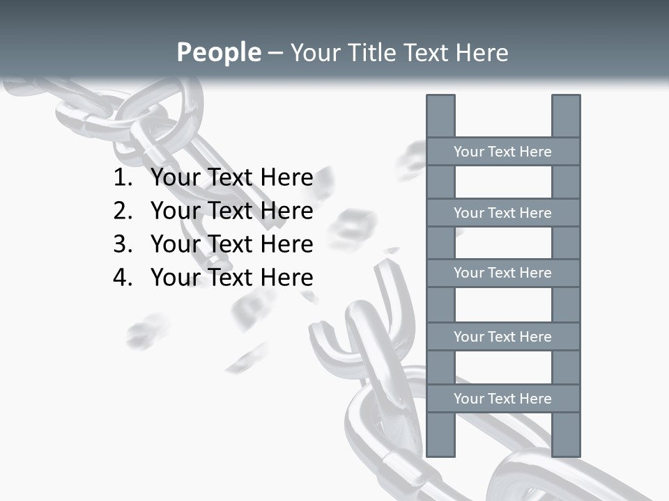 Ecurity Chain Eparation PowerPoint Template