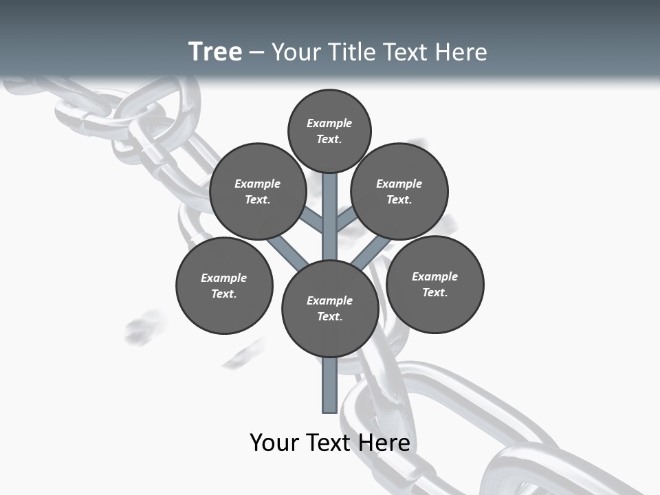 Ecurity Chain Eparation PowerPoint Template