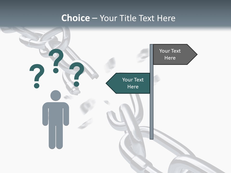 Ecurity Chain Eparation PowerPoint Template