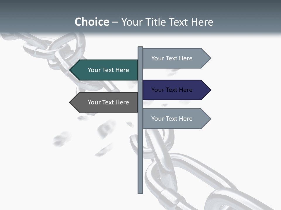 Ecurity Chain Eparation PowerPoint Template