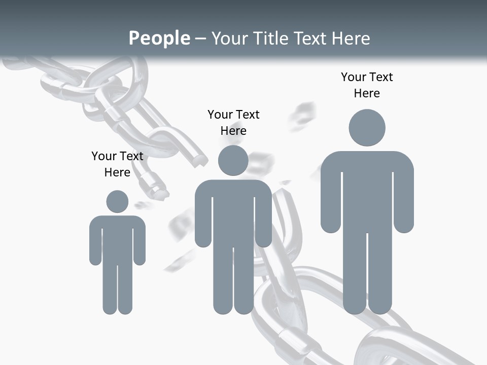 Ecurity Chain Eparation PowerPoint Template