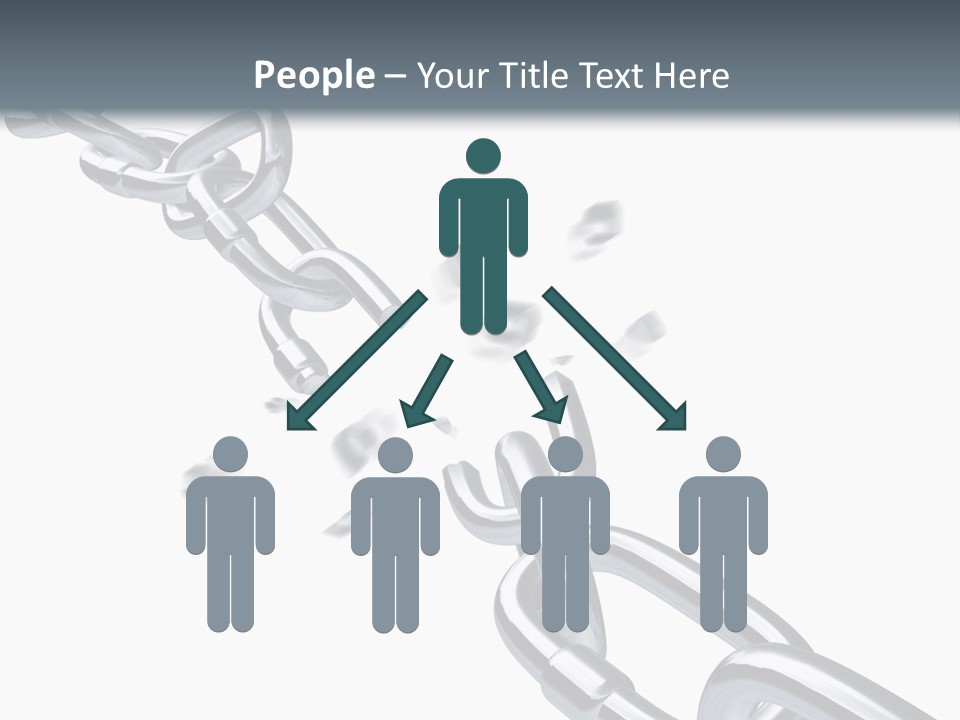 Ecurity Chain Eparation PowerPoint Template