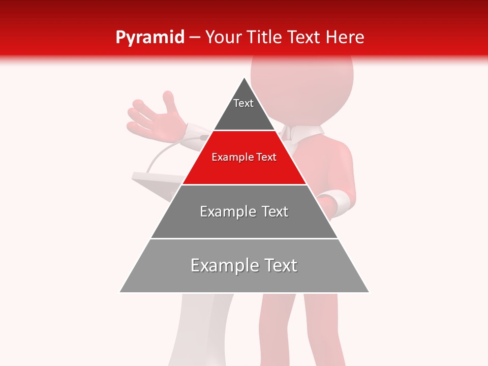 Podium Speech Orator PowerPoint Template