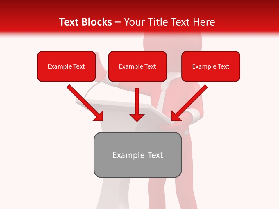 Podium Speech Orator PowerPoint Template