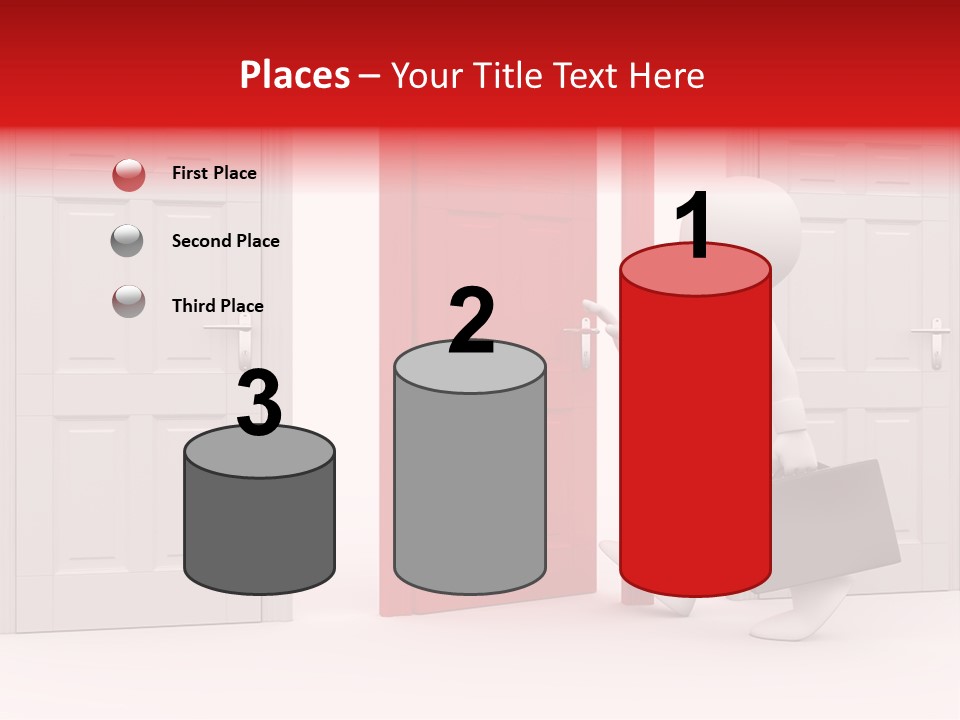 Business Render Metaphor PowerPoint Template