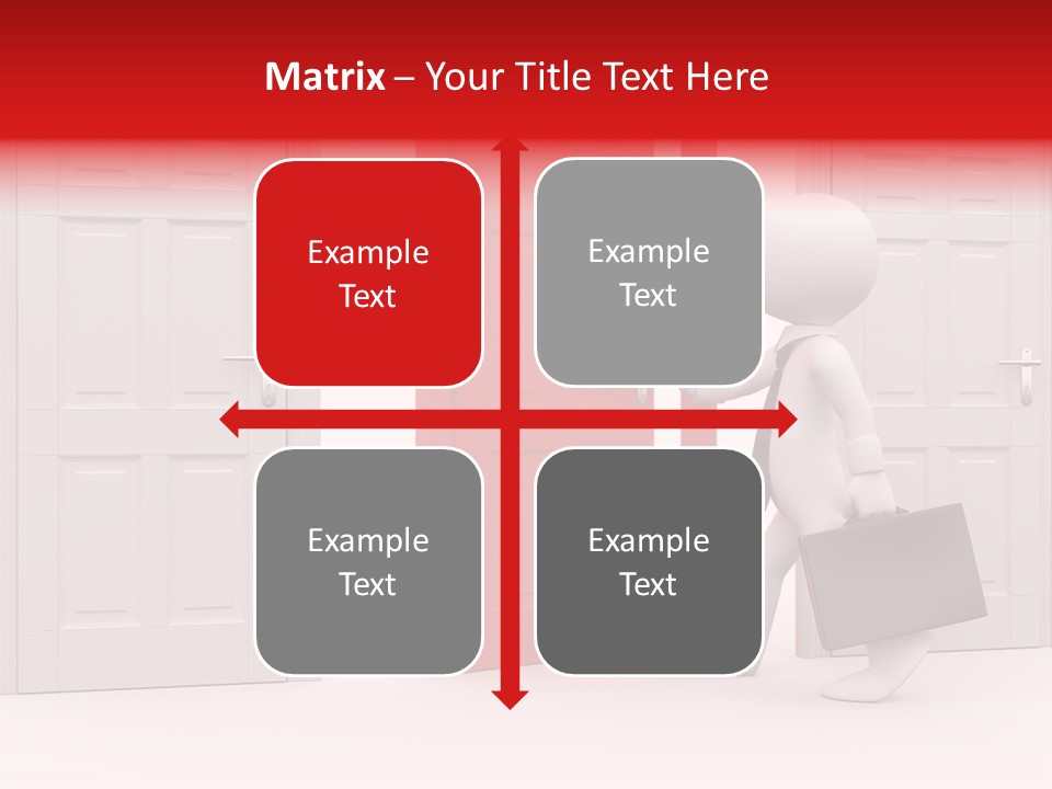 Business Render Metaphor PowerPoint Template