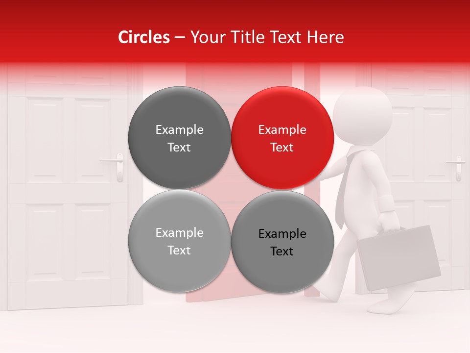 Business Render Metaphor PowerPoint Template