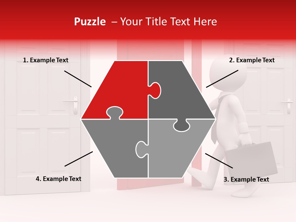 Business Render Metaphor PowerPoint Template