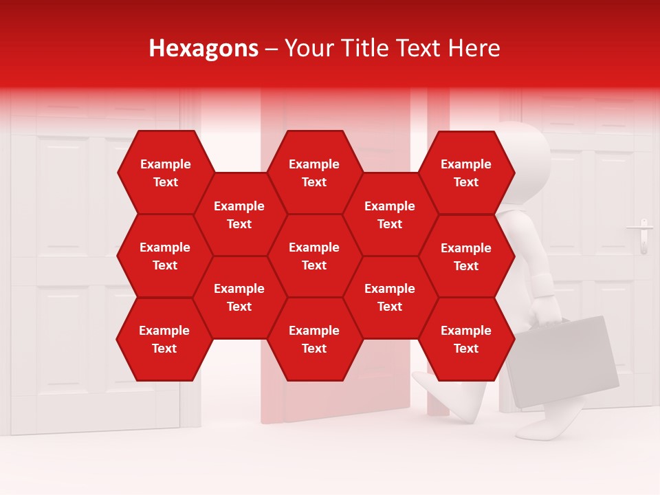 Business Render Metaphor PowerPoint Template