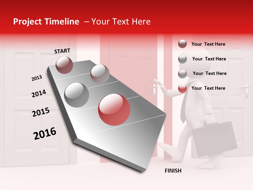 Business Render Metaphor PowerPoint Template