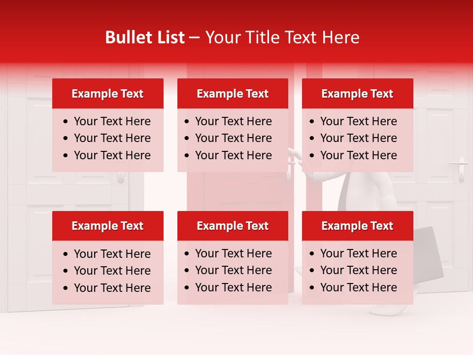 Business Render Metaphor PowerPoint Template