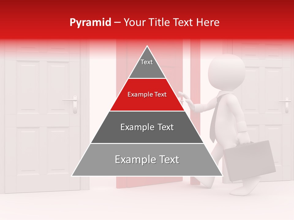 Business Render Metaphor PowerPoint Template