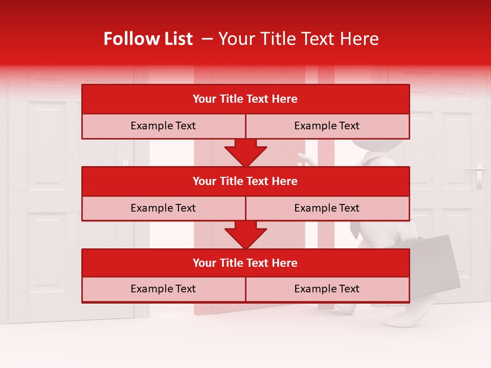 Business Render Metaphor PowerPoint Template