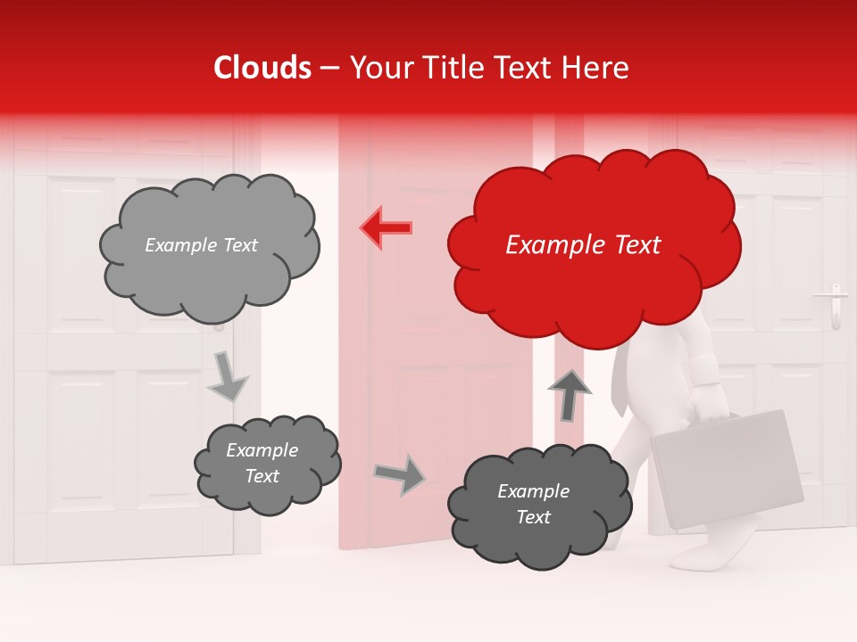 Business Render Metaphor PowerPoint Template