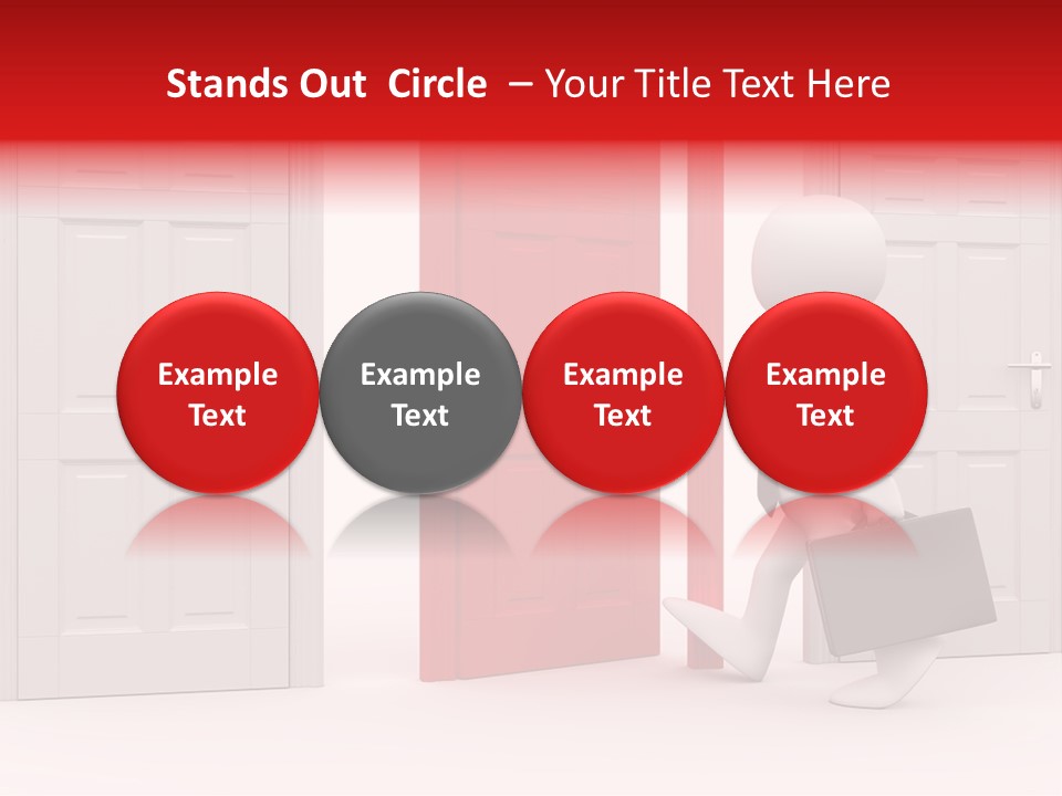 Business Render Metaphor PowerPoint Template