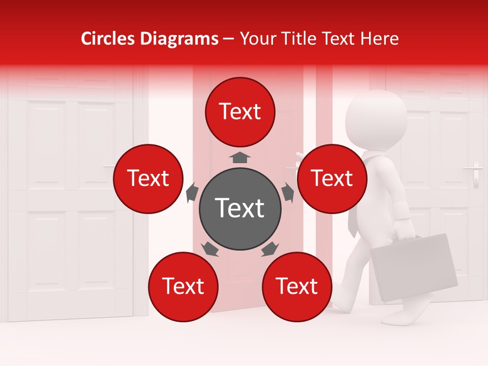 Business Render Metaphor PowerPoint Template