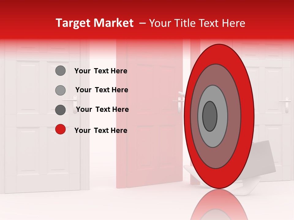 Business Render Metaphor PowerPoint Template