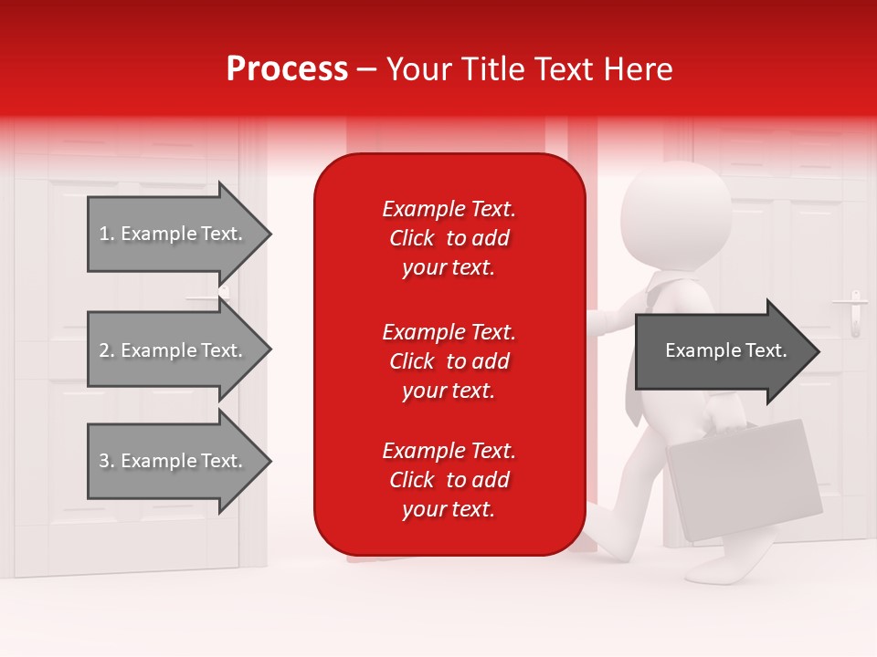 Business Render Metaphor PowerPoint Template